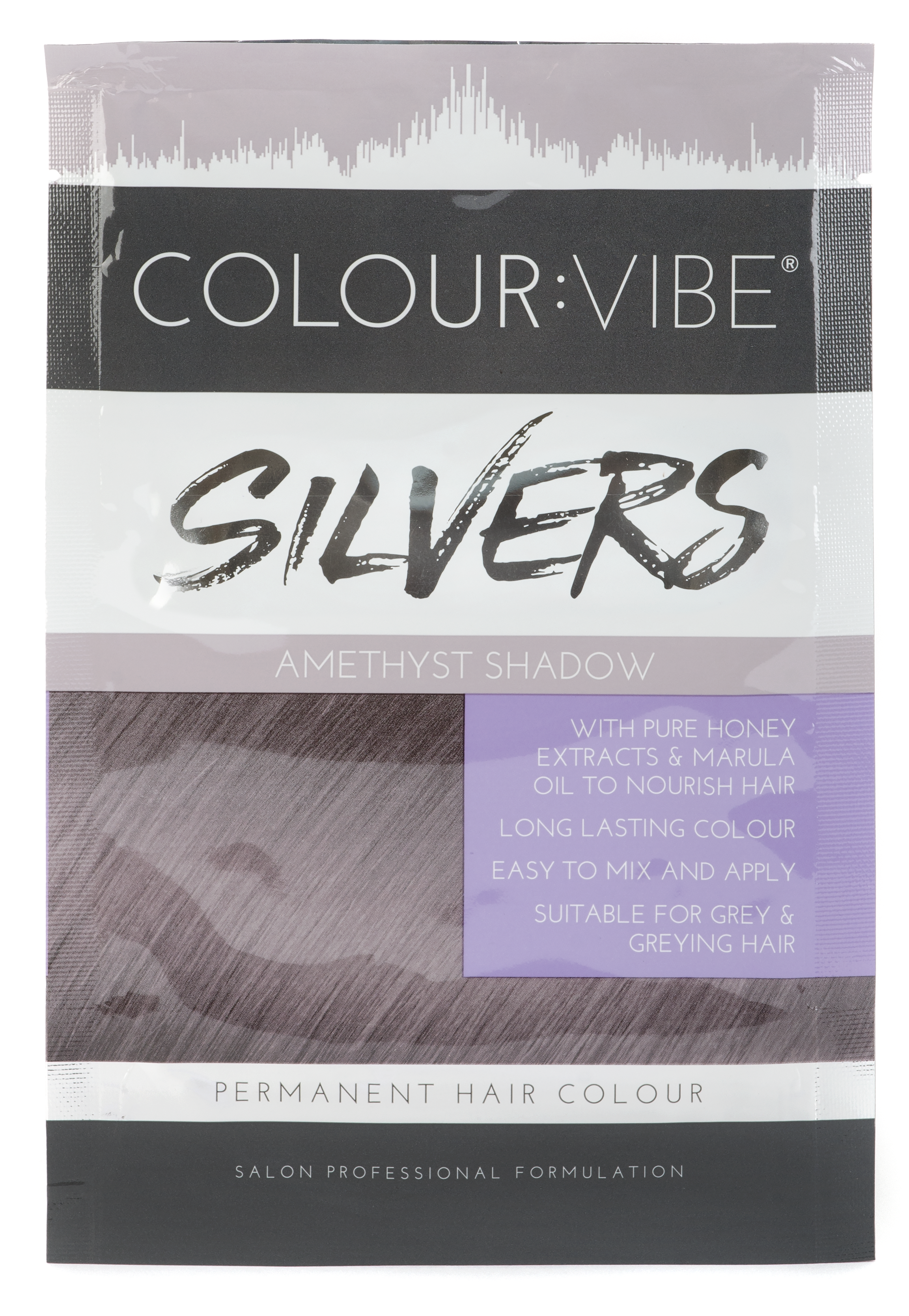 Colour:Vibe Silvers Permanent Amethyst Shadow