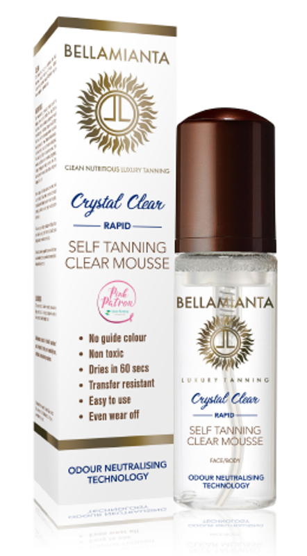 Bellamianta Crystal Clear Rapid Tan Mousse
