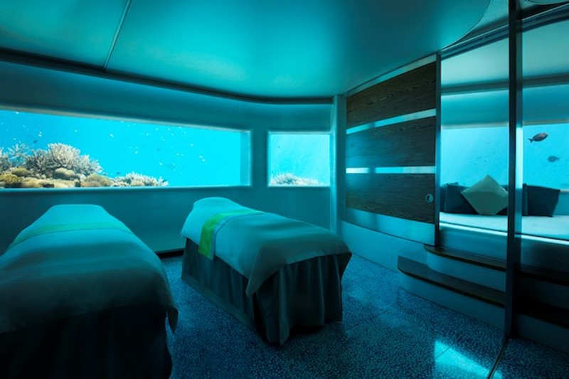 Huvafen Fushi Underwater Dream spa treatment