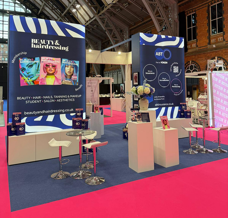 ABT stand at Professional Beauty North 2025