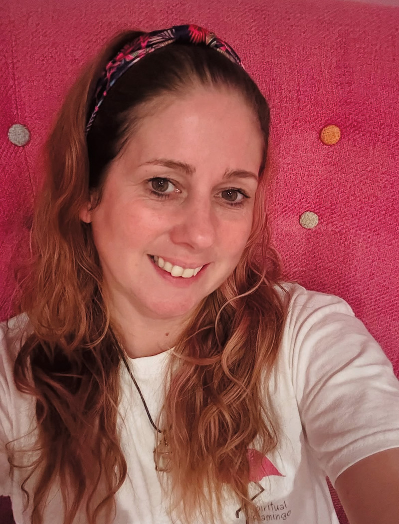 Amanda Freeth, founder of Spiritual Flamingo 