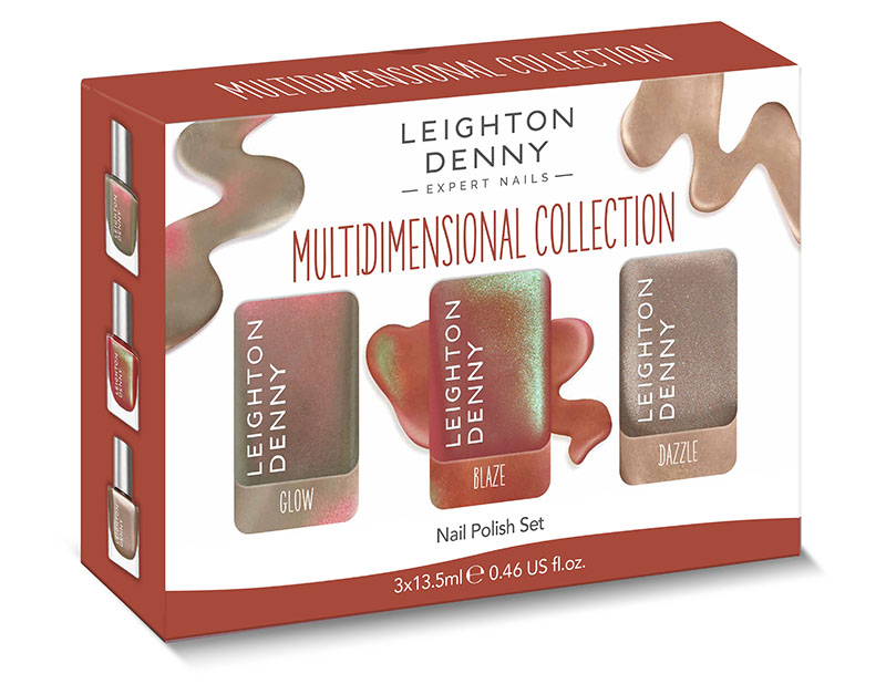 Leighton Denny Multidimensional nail colour collection